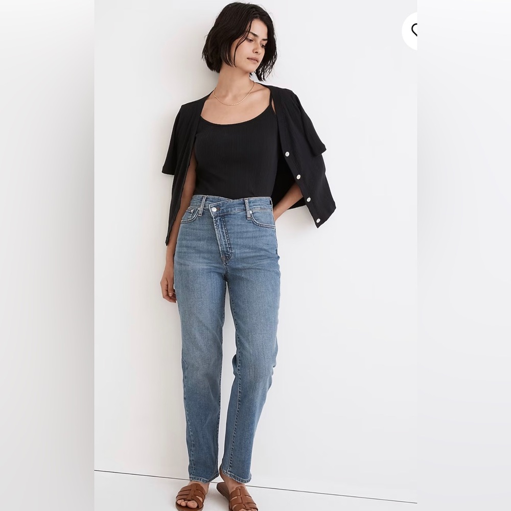 NWT The Perfect Vintage Straight Jean: Crossover Edition ships same day - Picture 5 of 14